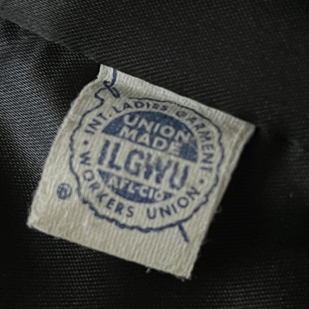 Vintage Hudsons Detroit Pea Coat Textured Union Made *FLAW* - Picture 9 of 11